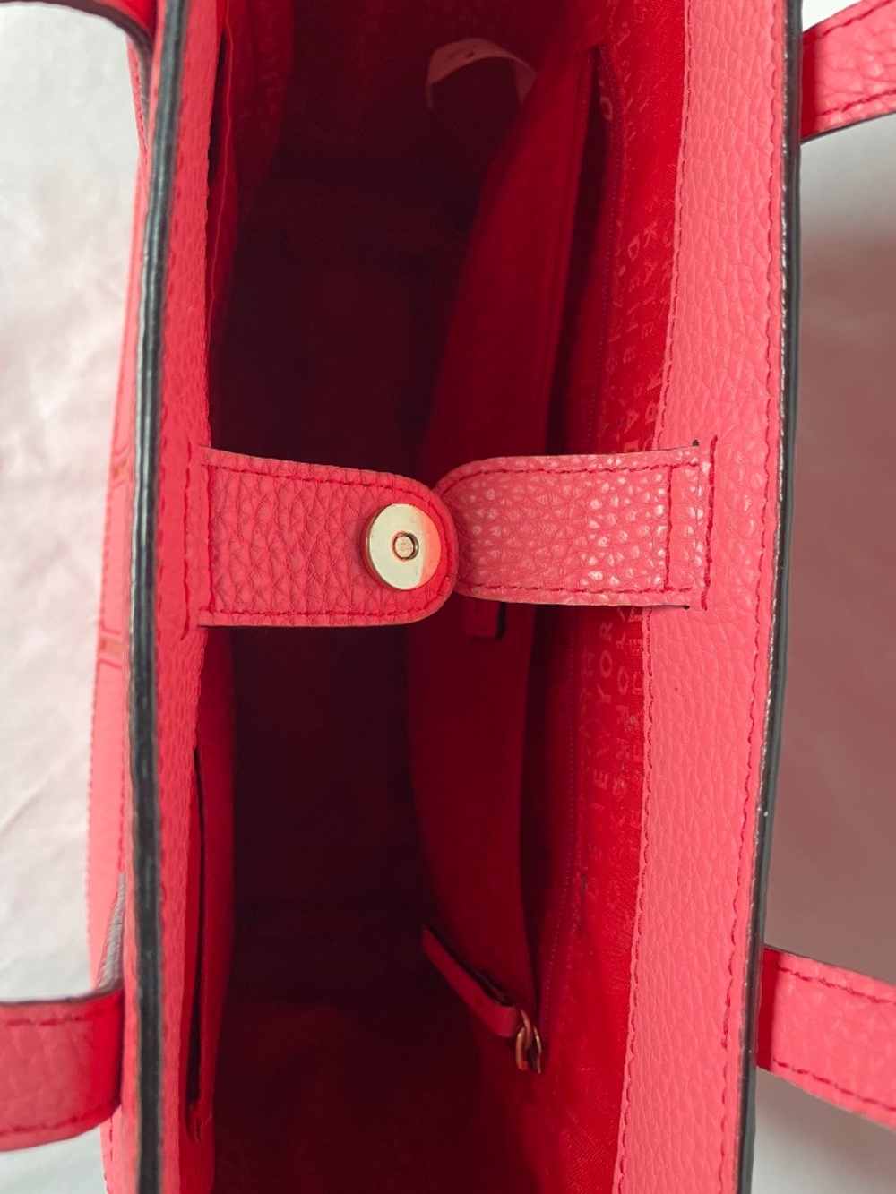 Kate Spade Pink Leather Tote Bow 12” - Picture 8 of 14